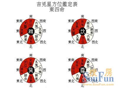 东四宅 西四宅|东四宅”和“西四宅”的判别